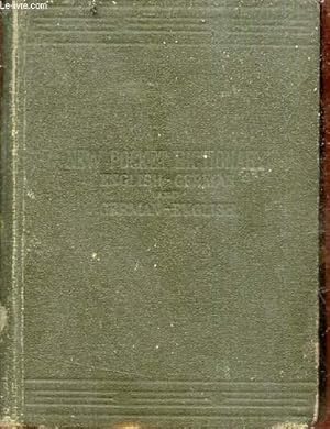 Bild des Verkufers fr New pocket dictionary of the english and german languages with the pronunciation in both languages - Neues taschen worterbuch der englischen und deutschen sprache mit bezeichnung der aussprache. zum Verkauf von Le-Livre