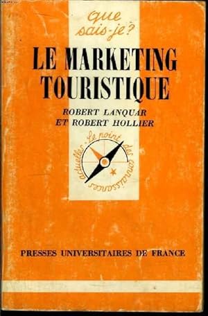 Bild des Verkufers fr Que sais-je? N 1911 Le marketing touristique zum Verkauf von Le-Livre