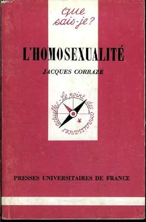Seller image for Que sais-je? N 1976 L'homosexualit for sale by Le-Livre