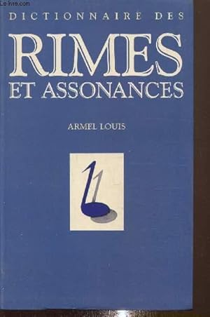Seller image for Dictionnaire des rimes et assonances for sale by Le-Livre
