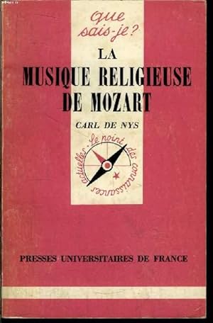 Image du vendeur pour Que sais-je? N 1986 La musique religieuse de Mozart mis en vente par Le-Livre
