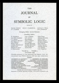 Abstracts of Distinguished Constituents (pp. 323) Semantical Analysis of Modal Logic (pp. 323-324...