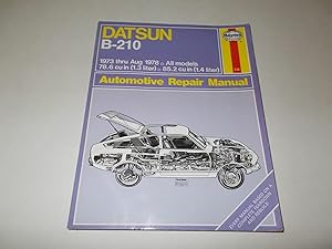 Bild des Verkufers fr Datsun B-210, 1973 thru August 1978, Automotive Repair Manual zum Verkauf von Paradise Found Books