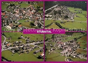 Bild des Verkufers fr Postkarte Carte Postale 73586856 Stubaital Fulpmes Kampl Neder Neustift Fliegeraufnahmen Stubaital zum Verkauf von Versandhandel Boeger