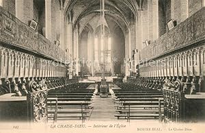Postkarte Carte Postale 13586641 La Chaise-Dieu Interieur de l'Eglise La Chaise-Dieu