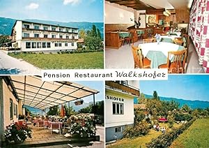 Postkarte Carte Postale 73588058 Bodensdorf Ossiacher See Pension-Restaurant Walkshofer Bodensdor...