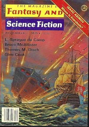 Imagen del vendedor de The Magazine of FANTASY AND SCIENCE FICTION (F&SF): December, Dec. 1978 a la venta por Books from the Crypt