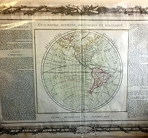 Geographie, Moderne, Historique et Politique; Map