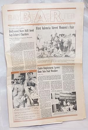 Image du vendeur pour B.A.R.: Bay Area Reporter; vol. 13,#36, September 1983; Hollywood Stars Still Avoid Gay-Colored Charities mis en vente par Bolerium Books Inc.