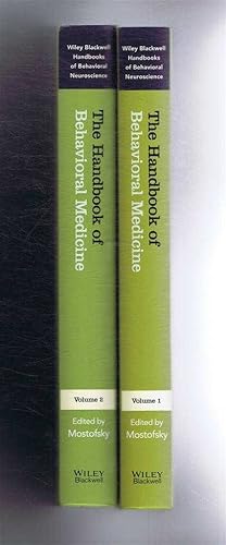 The Handbook of Behavioral (Behavioural) Medicine 2 vols. Volume 1 Foundational Issues, Volume 2 ...