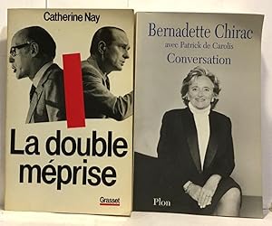 Image du vendeur pour 6 livres autour de Jacques Chirac: Dans les coulisses du pouvoir + Chirac ou le triangle du pouvoir + Chaque pas doit tre un but (T.1) + Un inconnu nomm Chirac + La double mprise + Conversation mis en vente par crealivres