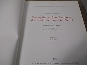 Bild des Verkufers fr Katalog der antiken Skulpturen des Museo del Prado in Madrid zum Verkauf von Antiquariat Bookfarm