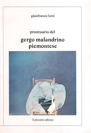 Prontuario del gergo malandrino piemontese