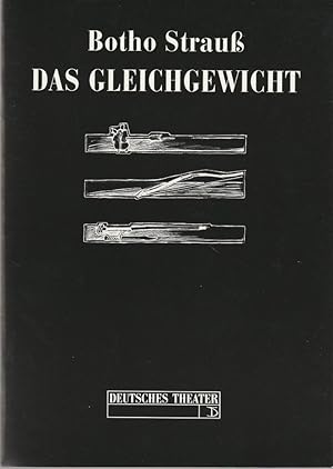 Seller image for Programmheft Botho Strau DAS GLEICHGEWICHT Premiere 19. Februar 1994 111. Spielzeit 1993 / 94 for sale by Programmhefte24 Schauspiel und Musiktheater der letzten 150 Jahre