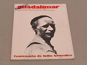 AA. VV. Guadalimar especial: Centenario de Julio Gonzalez