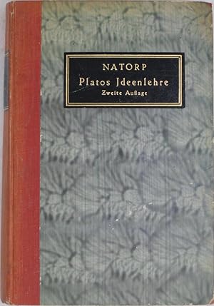 Bild des Verkufers fr Platos Ideenlehre : eine Einfuehrung in den Idealismus. 2., durchges. und um einen metakritischen Anhang vermehrte Ausg zum Verkauf von Powell's Bookstores Chicago, ABAA