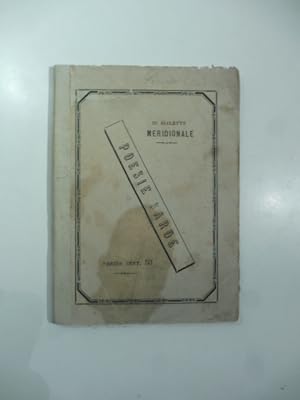 Poesie popolari sarde in dialetto meridionale. Volume unico
