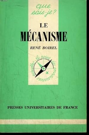 Imagen del vendedor de Que sais-je? N 2017 Le mcanisme a la venta por Le-Livre