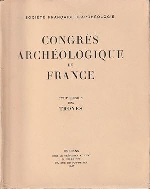 Immagine del venditore per Congrs Archologique de France CXIII e Cession, 1955, TROYES venduto da ARTLINK