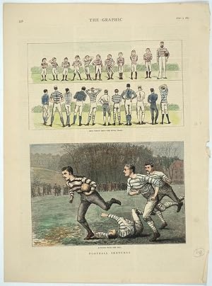 Football Sketches: Boys versus Men--The Rival Teams; Running with the Ball