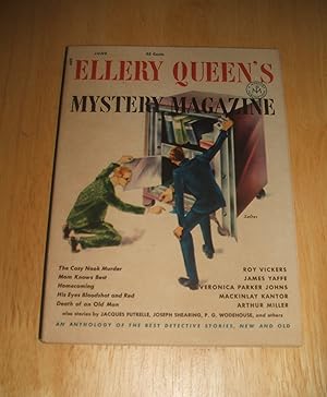 Immagine del venditore per Ellery Queen's Mystery Magazine June 1952 A nice collectible Copy See Listing venduto da biblioboy