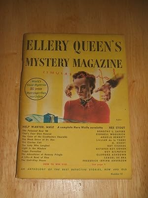 Bild des Verkufers fr Ellery Queen's Mystery Magazine February 1948 zum Verkauf von biblioboy