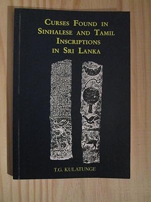 Seller image for Curses Found in Sinhalese and Tamil Inscriptions in Sri Lanka for sale by Expatriate Bookshop of Denmark