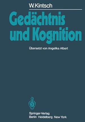 Seller image for Gedchtnis und Kognition for sale by Bcherbazaar