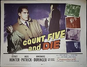 Seller image for Count Five and Die Lobby Title Card for sale by AcornBooksNH
