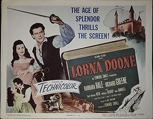 Seller image for Lorna Doone Lobby Title Card for sale by AcornBooksNH