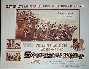 Image du vendeur pour Storm over the Nile Lobby Title Card mis en vente par AcornBooksNH