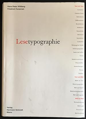 Lesetypographie.