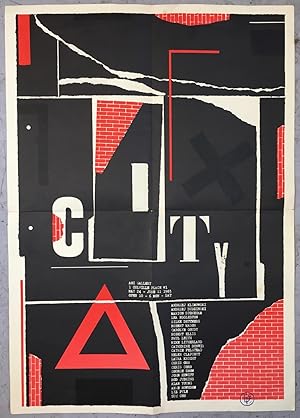 Seller image for City [exhibition poster] for sale by Joseph Burridge Books