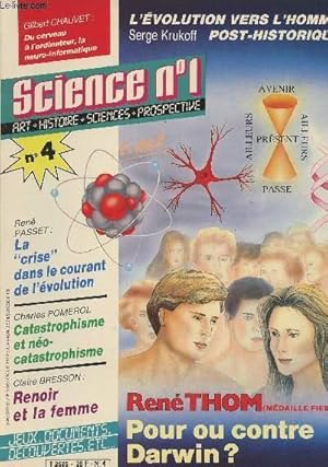 Immagine del venditore per Science n1 - Art-Histoire-Sciences-Prospective n4 - L'volution vers l'homme post-historique - Pour ou contre Darwin ? - La "crise" dans le courant de l'volution - Catastrophisme et no-catastrohisme - Renoir et la femme venduto da Le-Livre