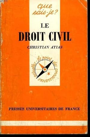 Seller image for Que sais-je? N 2161 Le droit civil for sale by Le-Livre