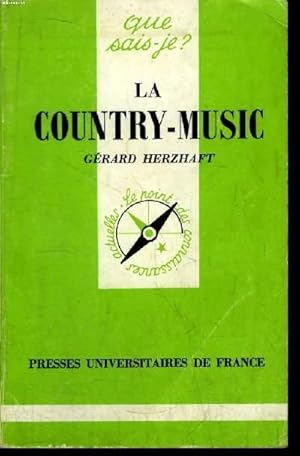 Image du vendeur pour Que sais-je? N 2134 La country-music mis en vente par Le-Livre