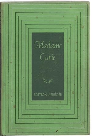 Immagine del venditore per Madame Curie venduto da Sabra Books