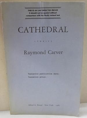 Image du vendeur pour Cathedral; Stories mis en vente par Midway Book Store (ABAA)