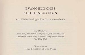 Immagine del venditore per (4 BNDE) Evangelisches Kirchenlexikon. Kirchlich-theologisches Handwrterbuch. Band 1: A-G / Band 2: H-O / Band 3: P-Z / Band 4: Register. venduto da Fundus-Online GbR Borkert Schwarz Zerfa