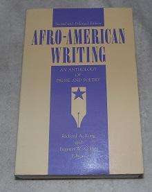 Imagen del vendedor de Afro-American Writing: An Anthology of Prose and Poetry a la venta por Pheonix Books and Collectibles