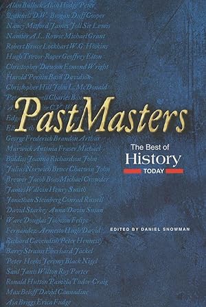 Imagen del vendedor de Past Masters: The Best of History Today a la venta por Kenneth A. Himber