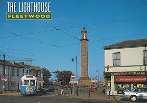 Fleetwood Post Office Lighthouse Stationary Shop Lancs Postcard