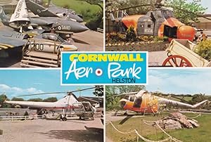 Cornwall Aero Park Sea Hawk Westland Whirlwind Widgeon Postcard