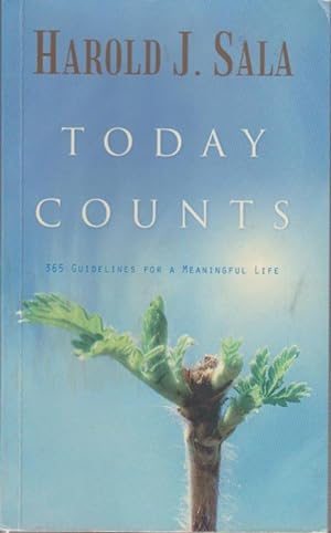 Bild des Verkufers fr Today Counts: 365 Guidelines for a Meaningful Life. zum Verkauf von Bcher bei den 7 Bergen