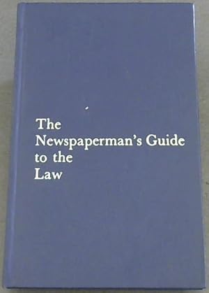Bild des Verkufers fr The Newspaperman's guide to the Law zum Verkauf von Chapter 1