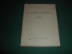 Bild des Verkufers fr La Seora Cornelia. Novela exemplar. Litografias de Juan Esplandiu zum Verkauf von LIBRERIA ANTICUARIA EPOPEYA