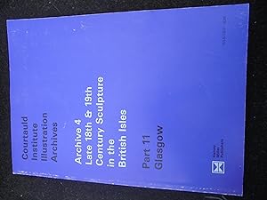 Bild des Verkufers fr Courtauld Institute Illustration Archives - Archive 4 Late 18th /19th Century sculpture in the British Isles, part 11: Glasgow zum Verkauf von El Pinarillo Books
