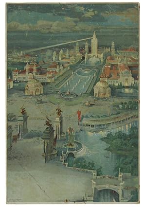 PAN-AMERICAN EXPOSITION, BUFFALO N.Y.: vintage oversize chromolitho postcard (1901):