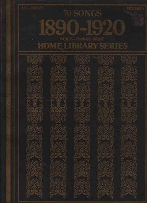 70 Songs 1890-1920 All Organ, Words, Chords, Music