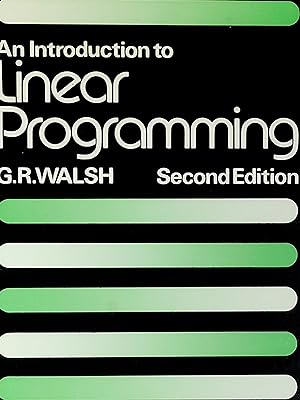 Bild des Verkufers fr An Introduction to Linear Programming zum Verkauf von Literaticus